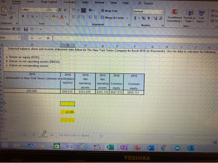  Home Insert Page Layout Formulas Data Review View Help Search Calibri