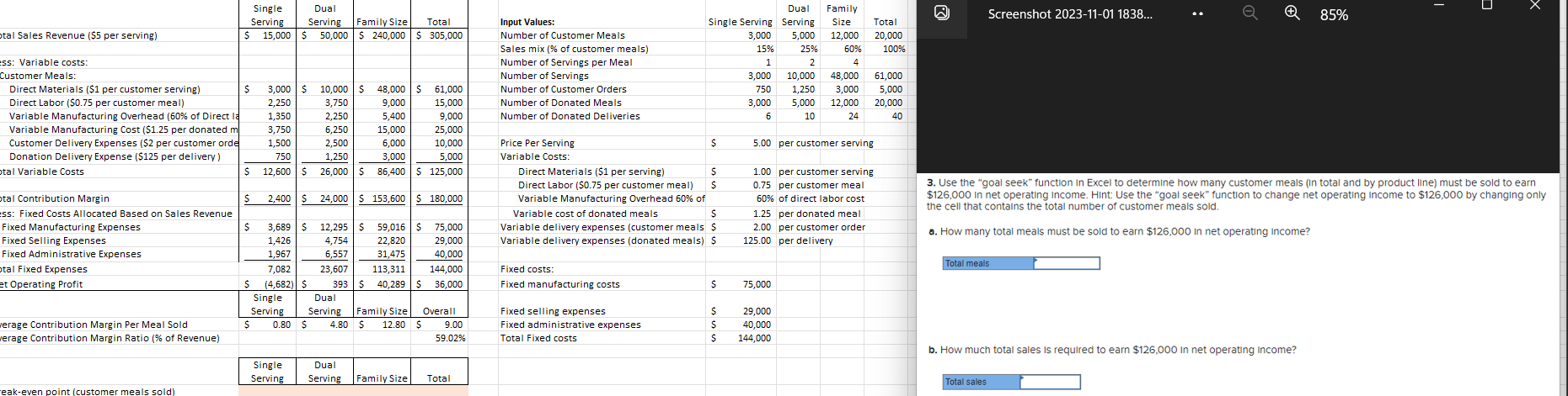  Need 3a and 3b answered 