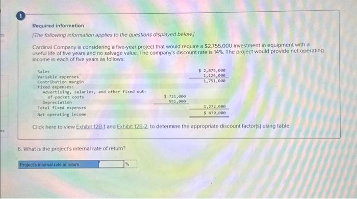 in each of five years as follows: Click here to view Exhibit