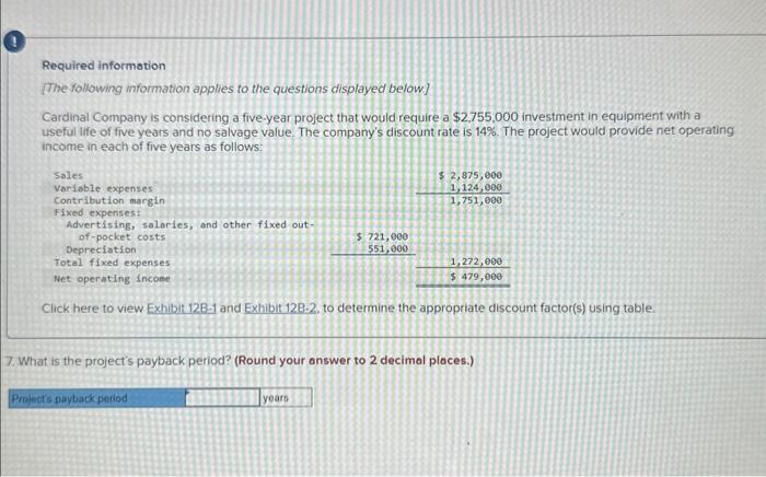 128-1 and Exhibit 128-2, to determine the appropriate discount factor(s) using table.