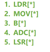 CODE, READONLY EXPORT __main __main LDR R0, =0x2345ABCD; This is how you