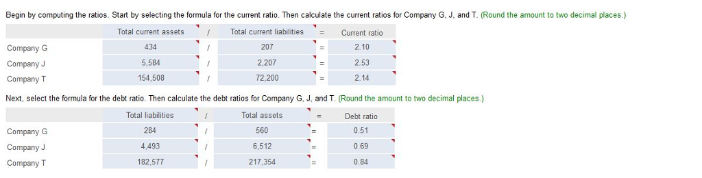 e.) NCORRECT ANSWER PLEASE ANSWER CORRECT PART 2 Companies that operate in
