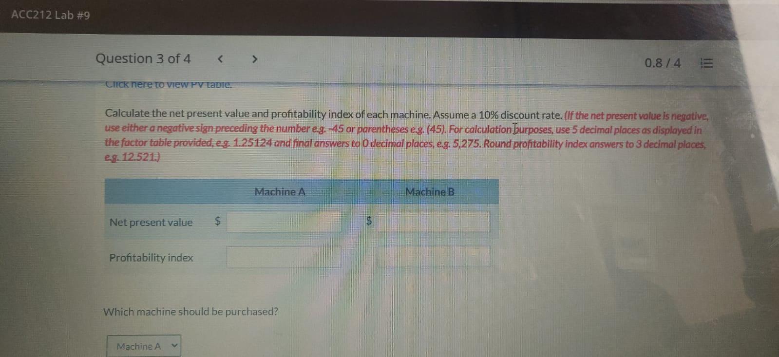 two new diagnostic machines. Either machine would make it possible for the