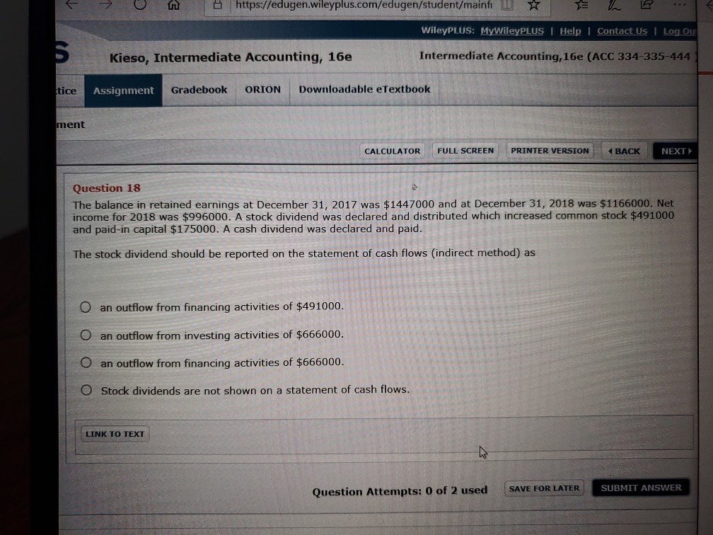  U W https://edugen.wileyplus.com/edugen/student/mainh u h B ... WileyPLUS: MyWileyPLUS | Help