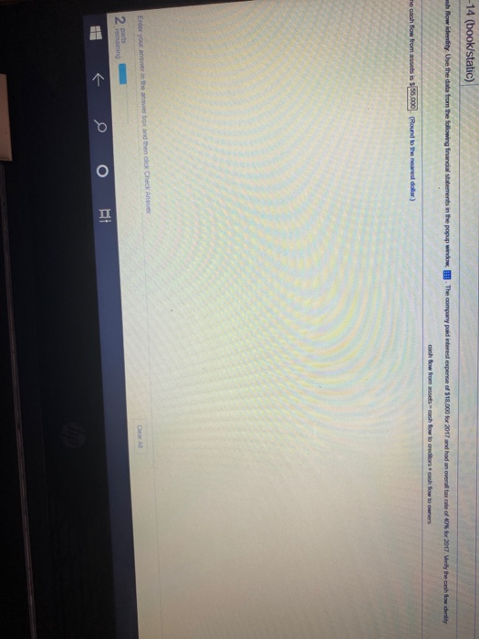  -14 (book/static) sh flow identity. Use the data from the following