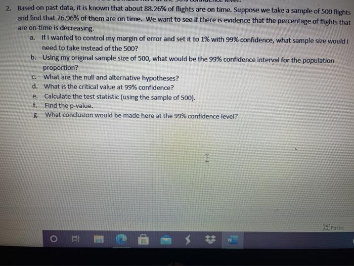  2. Based on past data, it is known that about 88.26%