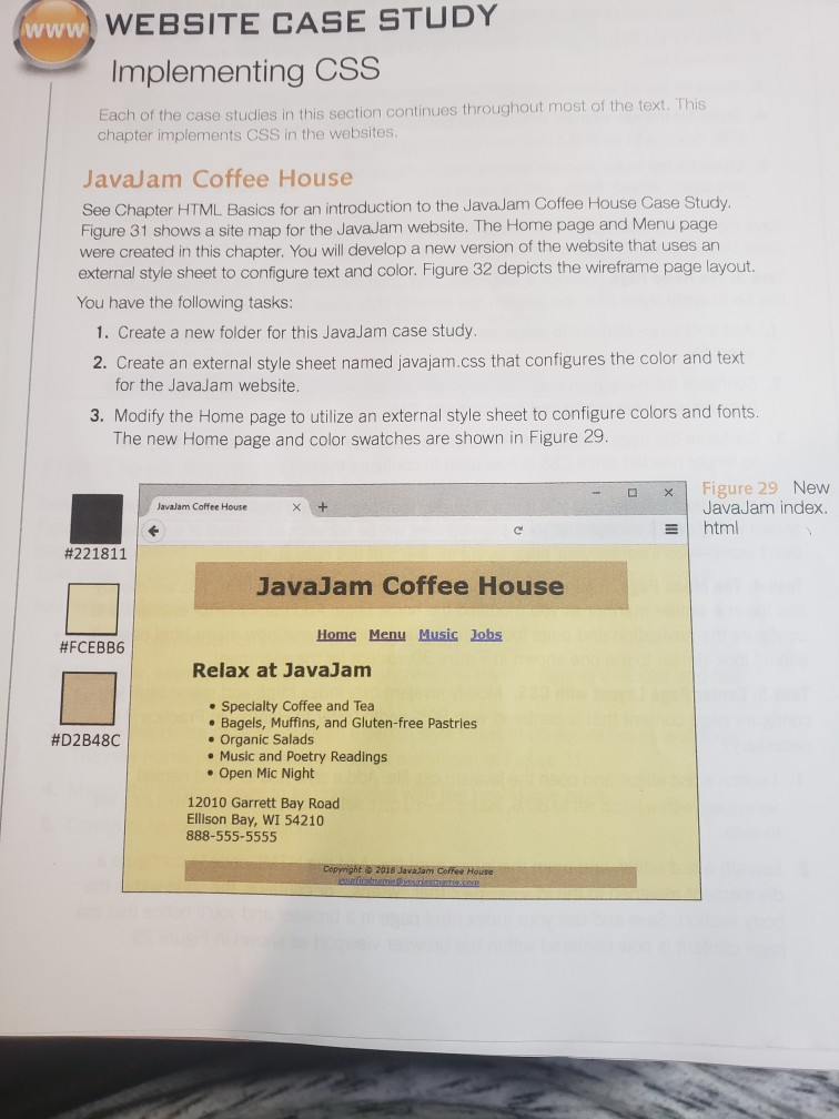 area, a main content area, and a footer area for copyright information.