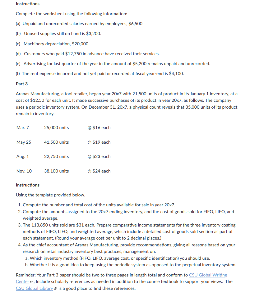 Accounting Cycle and Inventory Analysis Portfolio Project Option #2 is for accounting