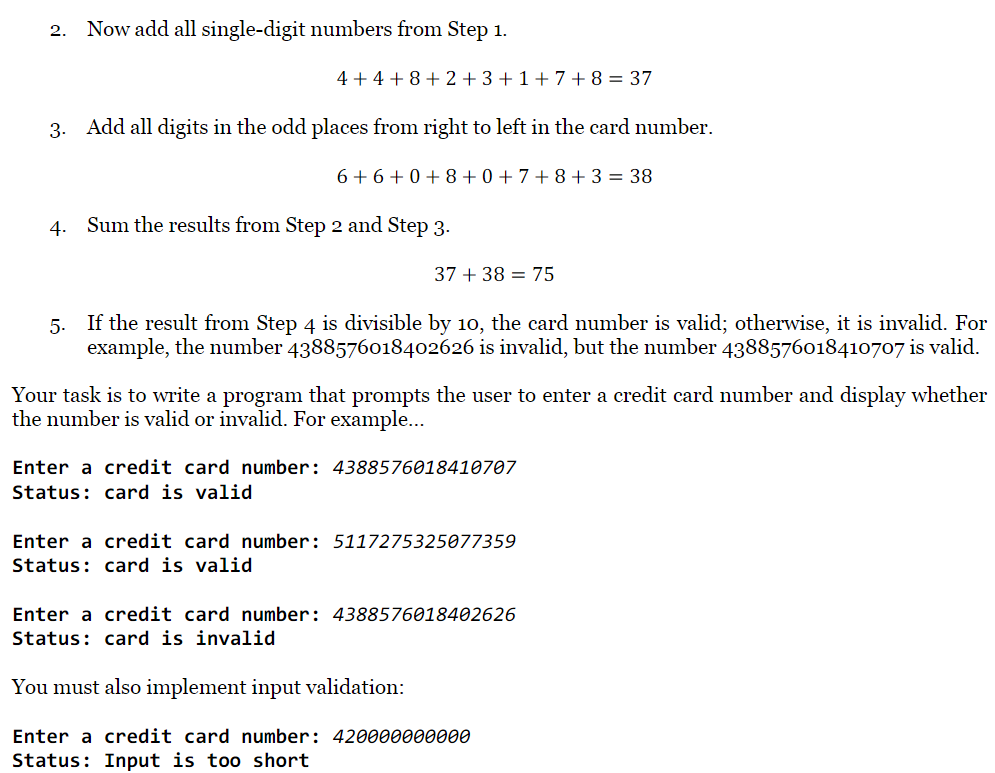 PA2a { /** * Error to display if input contains non-numeric characters