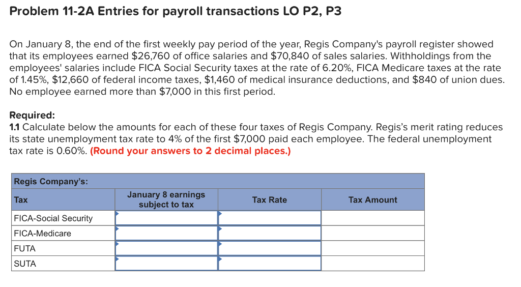 These are all on the same question, please help! Problem 11-2A Entries