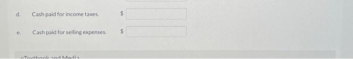 are as follows. Additional information: 1. Martinez purchased $5.000 in equipment during