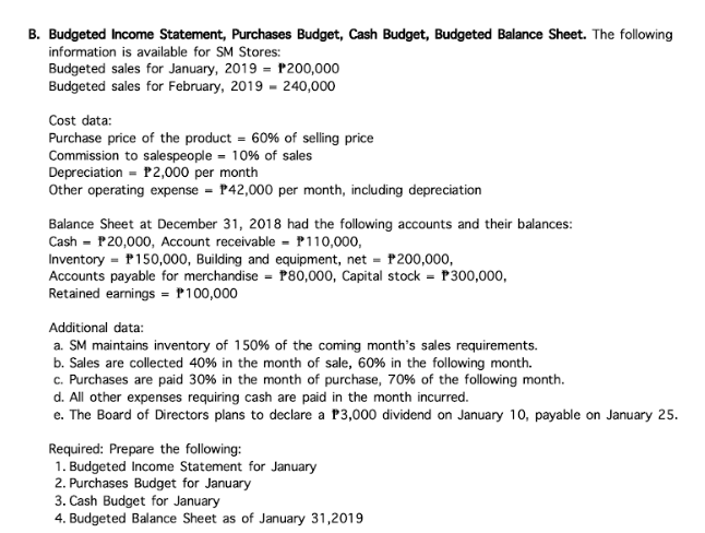 complete solutions systematically in each item. A. CVP Analysis. The following data