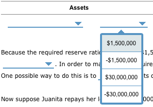 much in advance!* The money supply contraction process Suppose First Main Street