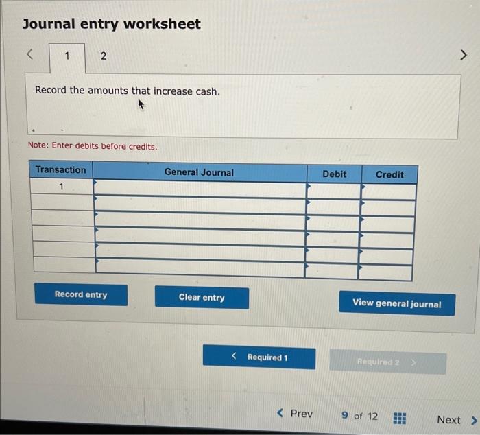 week. The following provides information from the company's cash ledger for the