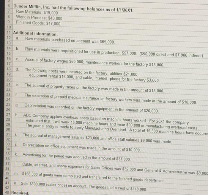  7 8 a d e. NNNNN 6 Dunder Mifflin, Inc. had