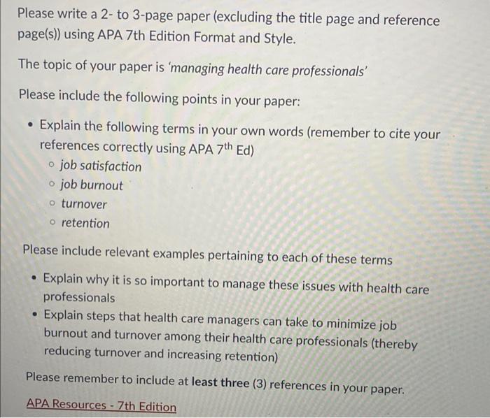 please answer ASAPno plagarism - Explain the following terms in your own