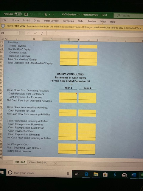 25,000 22,000 30,000 0 Transactions for Year 2: 8 CONOWN- Beginning Cash
