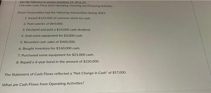  Use the tools 19. 20. 211 Calculate Conch how from Operasi