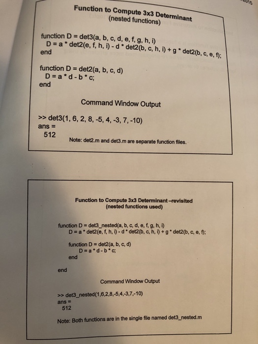 det3 to solve the equations ax + by + cz=k! dx +