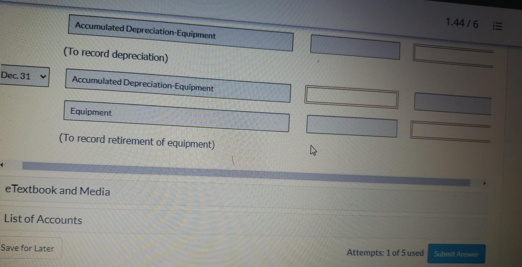 selected cash transactions occurred. April 1 Purchased land for $2.020.000. May 1