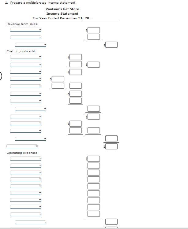 completed the Adjusted Trial Balance for the year ended December 31, 20--.