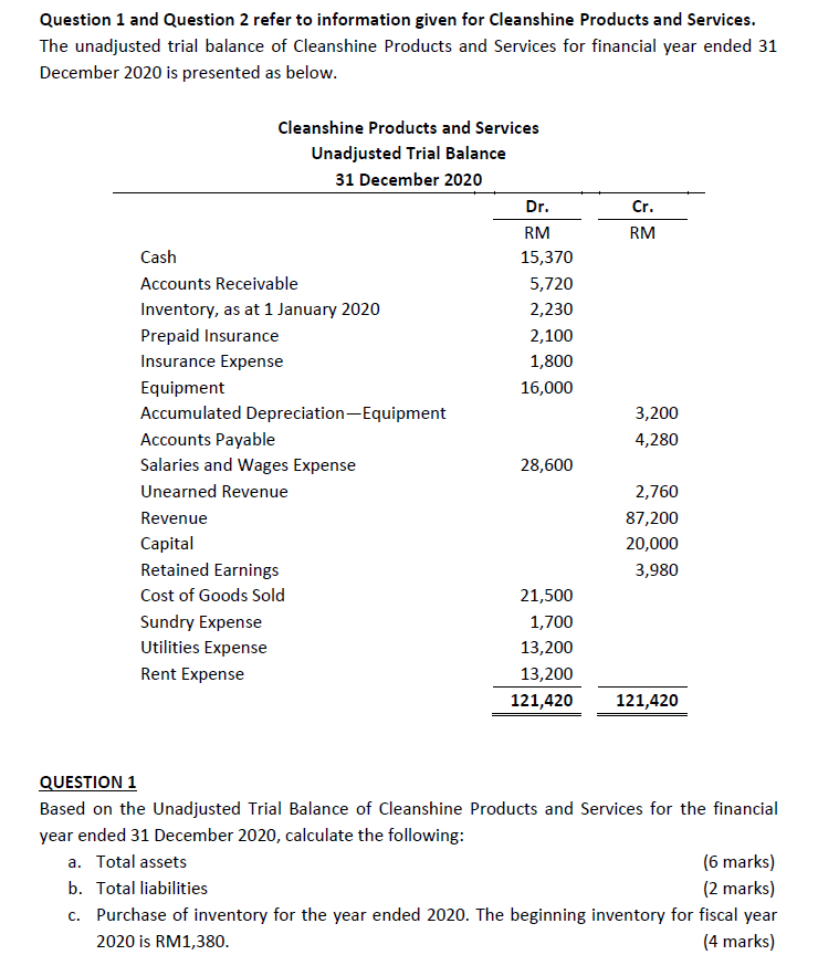 Answer question 1 (a, b ,c) Thanks Question 1 and Question