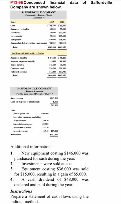 in your textbook Prob 13-1B & Required: below this problem B (next