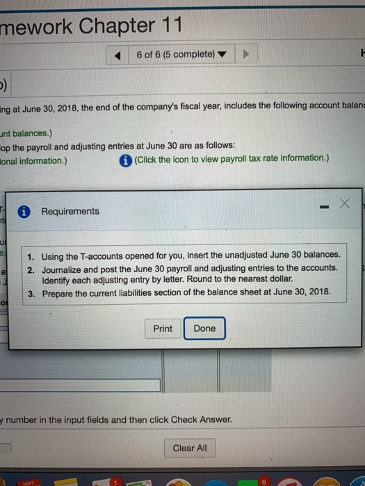 ledger of U-R- Shipping at June 30, 2018, the end of the