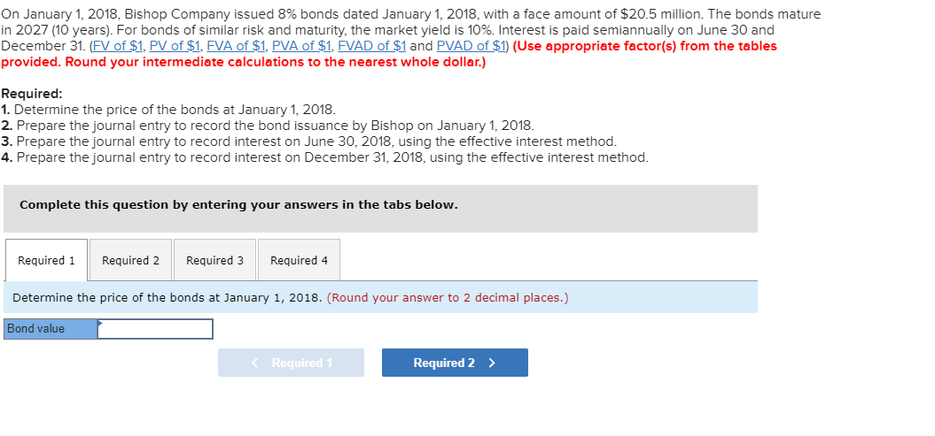1, 2018, with a face amount of $19.1 million. The bonds mature