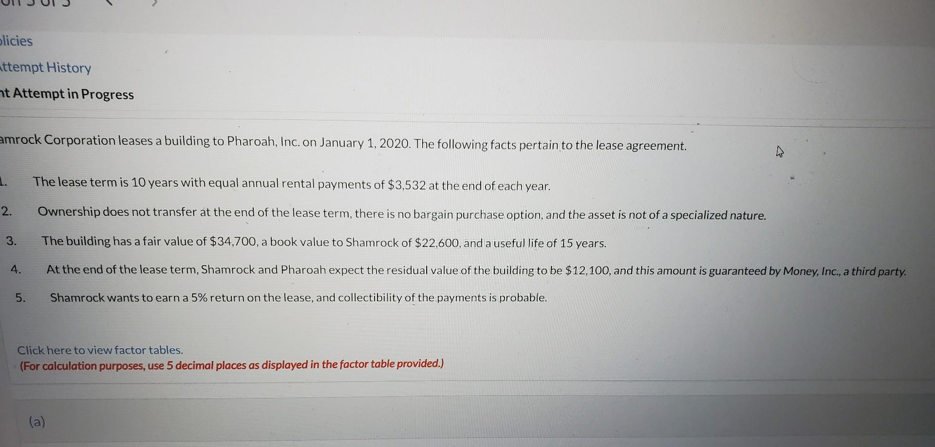  Please show work for the first couple lines for each if