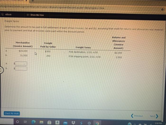  machin Assignment/takeAssignmentMain.de invokerStakeAssignmentSessionlocator Sinprogressaalse eBook Show Me How Freight Terms Determine
