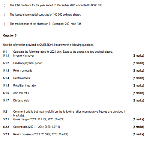 December 2021. INFORMATION The following information was extracted from the records of