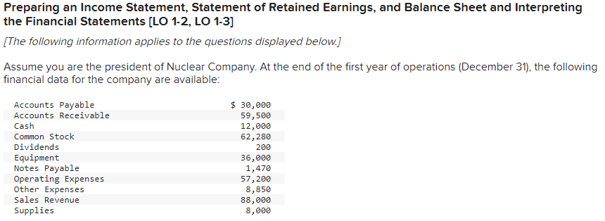 Please help me find the right steps. TYIA. Preparing an Income Statement,