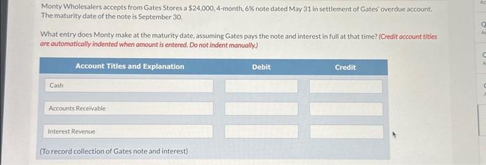 problem.) (a) On January 6, Pina Colada Co, selis merchandise on account