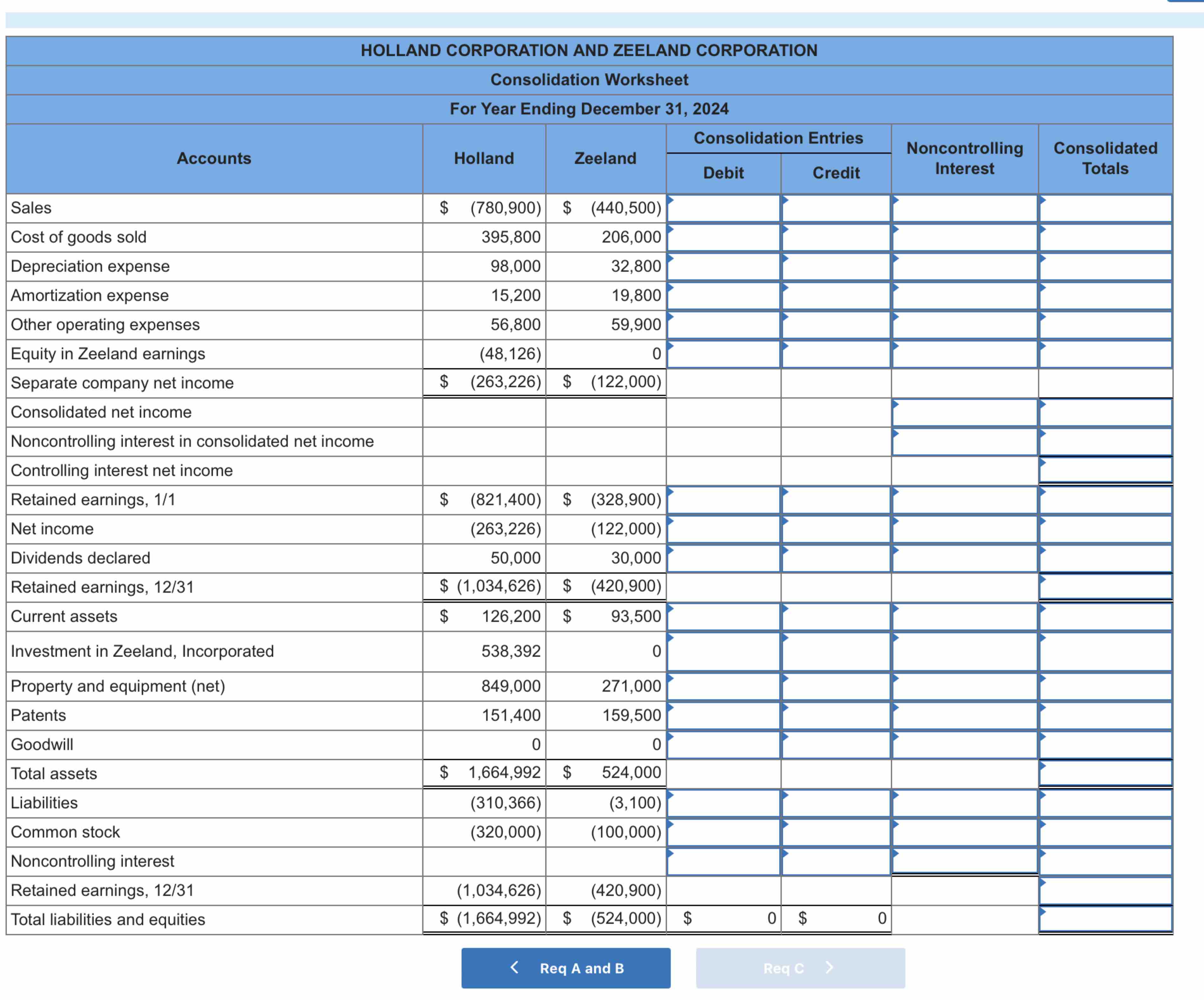 Please make sure to complete all parts with the work showned,