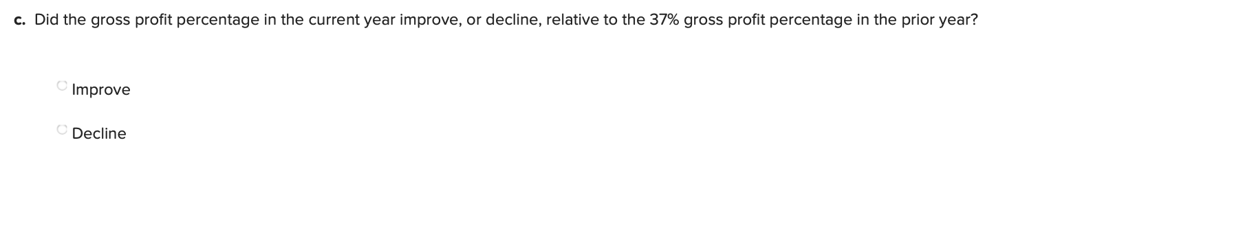 Mystery Incorporated for the year ended December 31: Cost of Goods Sold