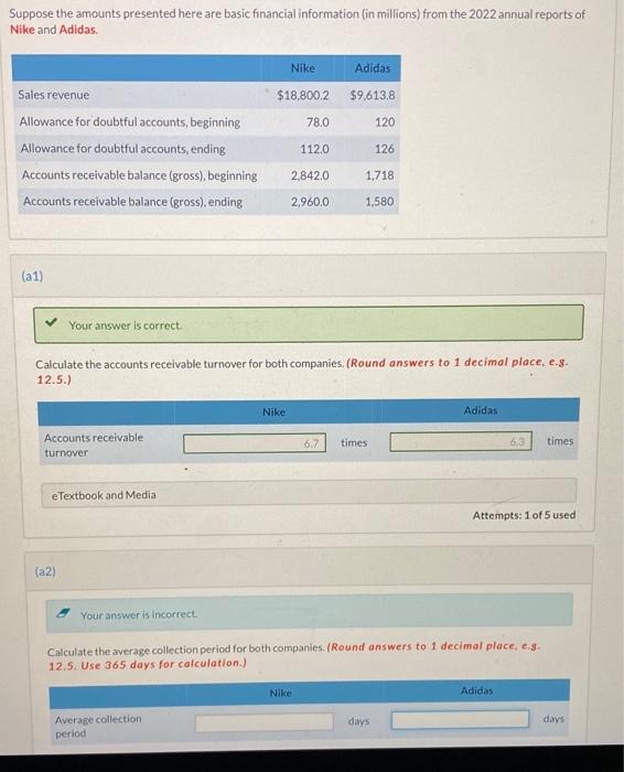  Suppose the amounts presented here are basic financial information (in millions)