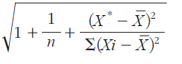 level, estimate the interval of predicted Free Cash Flow at the 16th