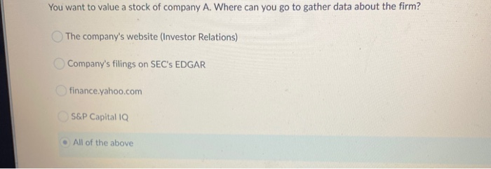 implicitly assuming that: The market is always right (i.e. the asset prices