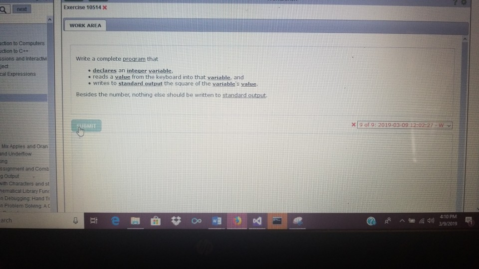nteractivi Write an expression that computes the average of the values 12