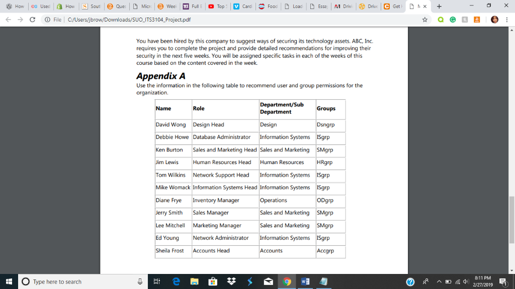 complete part of this assignment based on the content covered in the