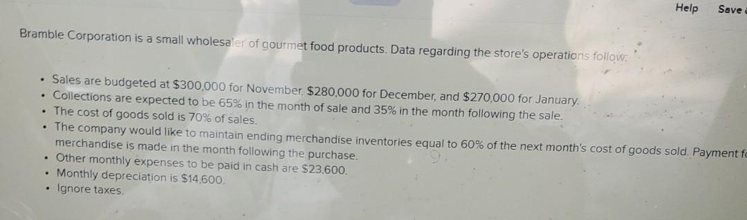  please answer question completely using multiple choice. Help Save a Bramble