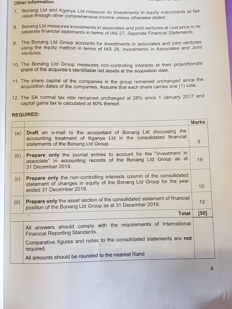 - Volume 1; and Chapters 9 to 12 of Group Statements -