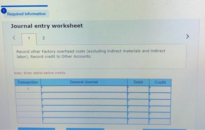 tabs below. 2.85 oints Required 1 Required 2 Using the information on