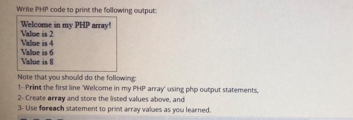 HTML COD , i need an answre for this Write PHP code