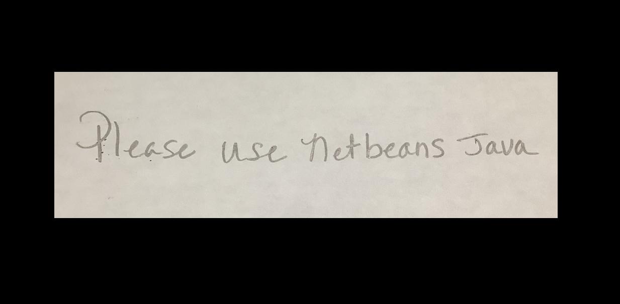 Please use Tetbeans Java Q1. a) Write a method (or function)