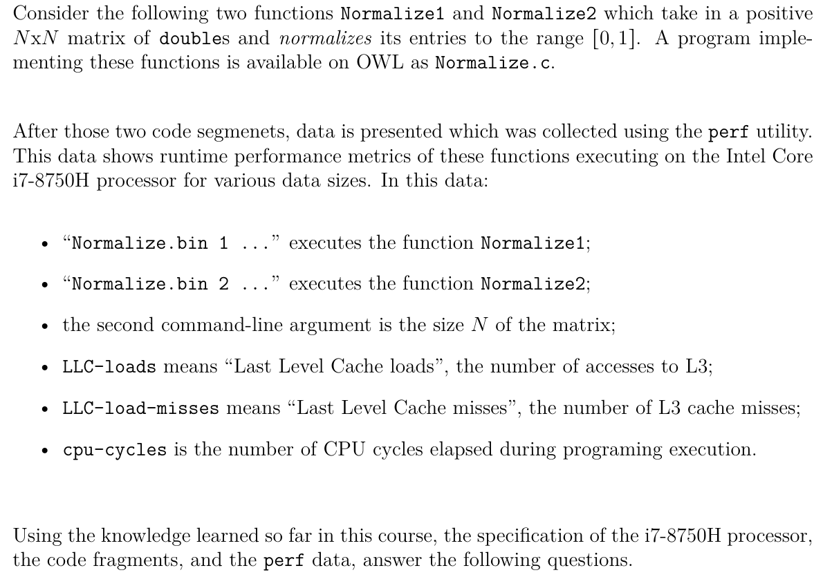 here) has the following characteristics, taken from /proc/cpuinfo: \( \begin{array}{ll}\text { vendor_id
