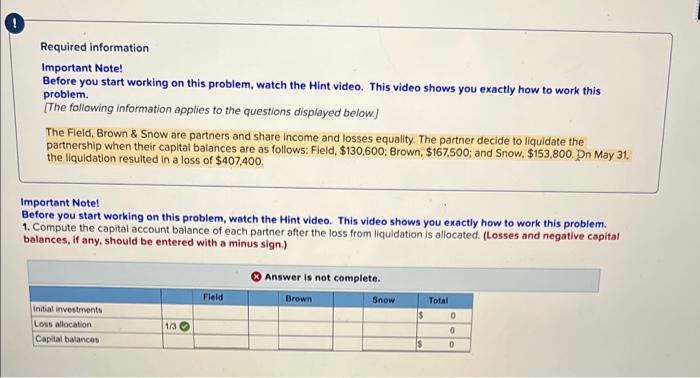 neeed help with the empty spots Required information Important Note! Before you