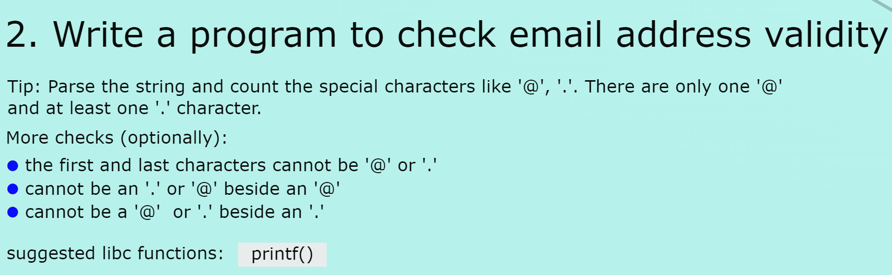 by using pointer/ argc/argvull safety/ and other pointer types. not strlen function