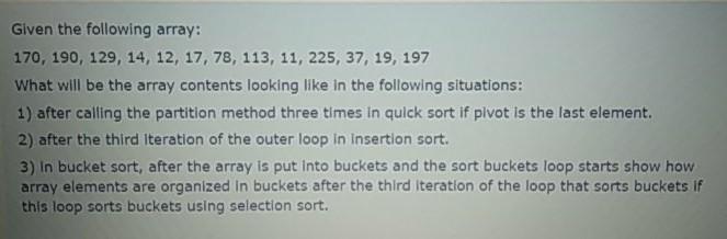  Please I want a solution using Java and adhere to what